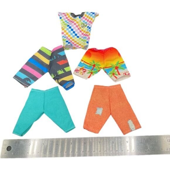 Fashion Doll Men Boys Shirt and Shorts Summer Beach Clothing Accessories - Picture 9 of 9